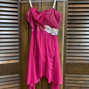 Magenta Revolution Dance costume (TH23097)"Twilight", Sz adult medium